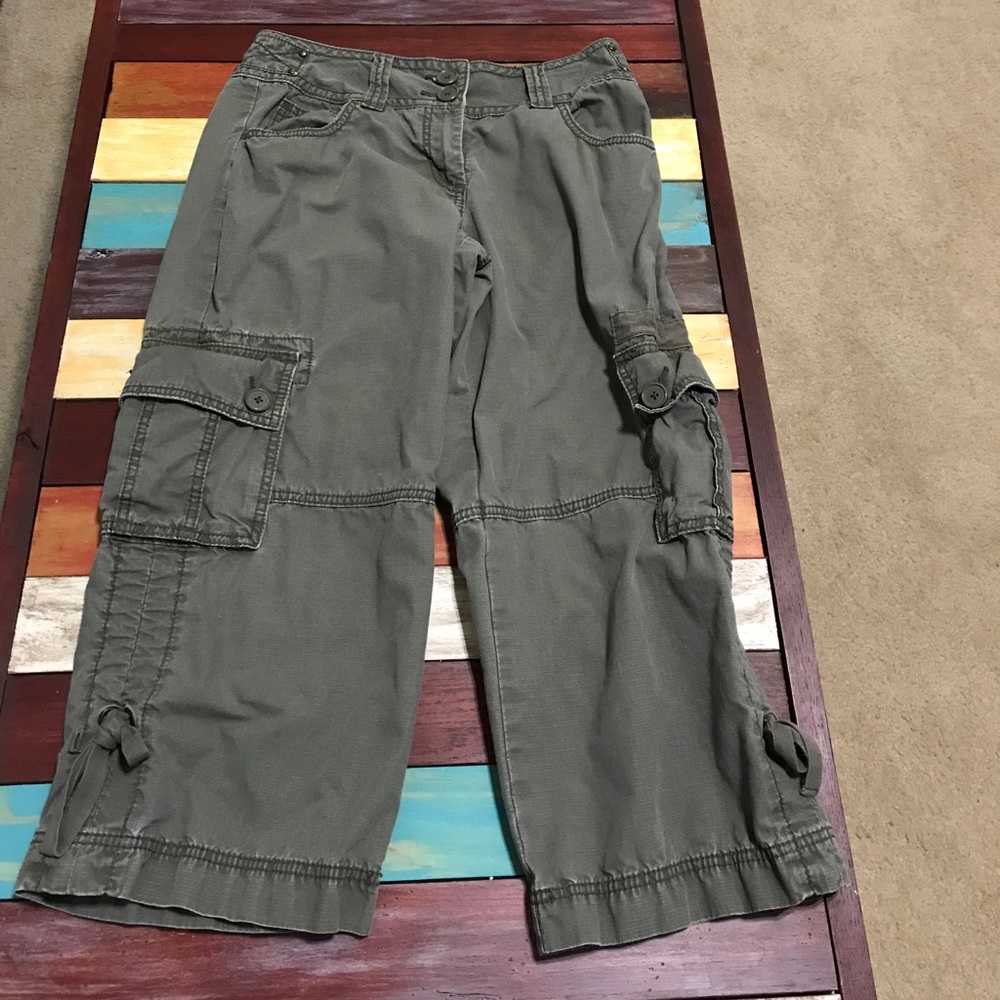 CAbi Cargo Capri Pants