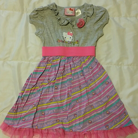 4t short sleeve dresses, bundle of four dresses - Picture 2 of 8