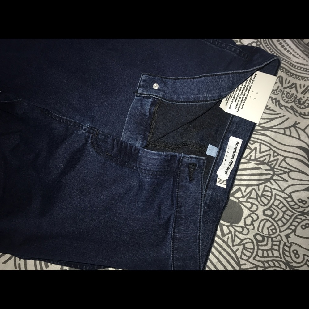 NEW AMERICAN APPAREL EASY JEANS NEVER WORN