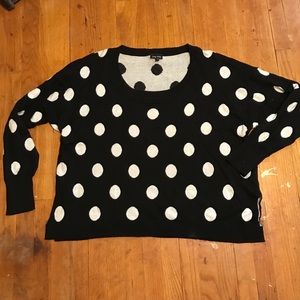 City Chic - Polka Dot Sweater