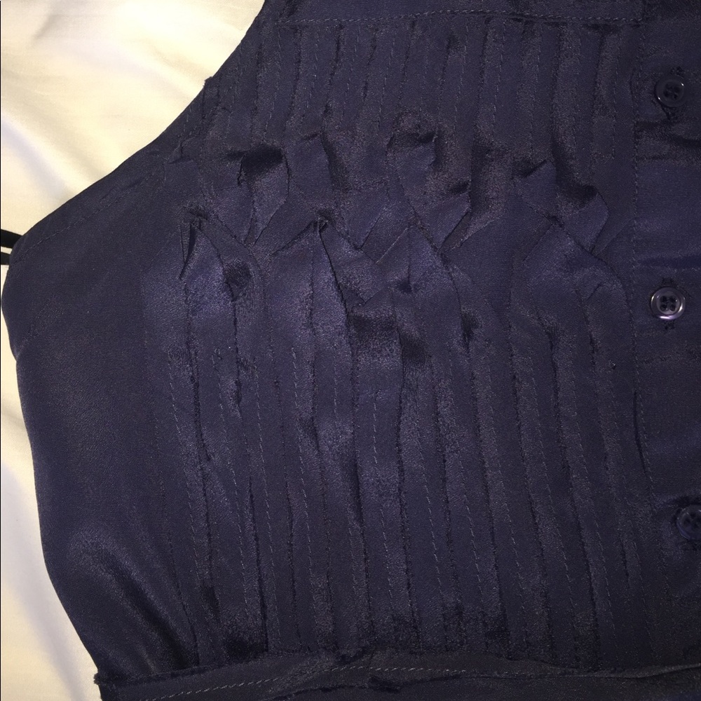 Very J Navy Dress - Picture 2 of 2