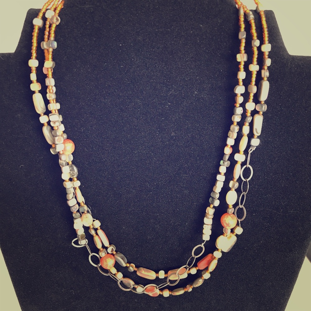 Silpada Fiesta Fun Necklace Sterling Silver