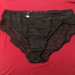 Torrid Lingerie Black Size 4 Panties