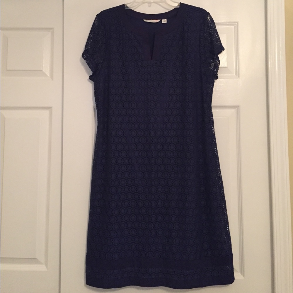 Isaac Mizrahi Eyelet Shift Dress