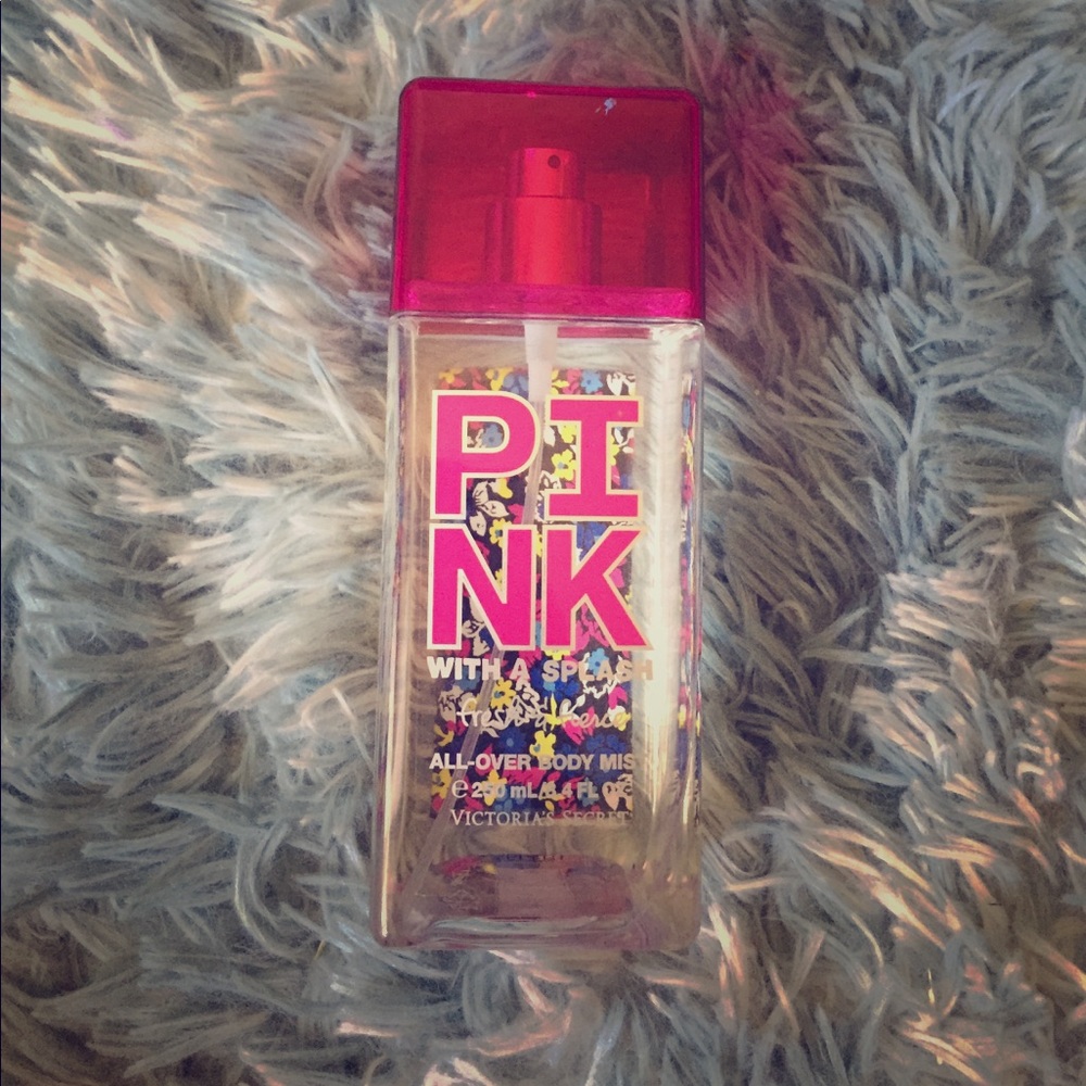 Pink body mist!