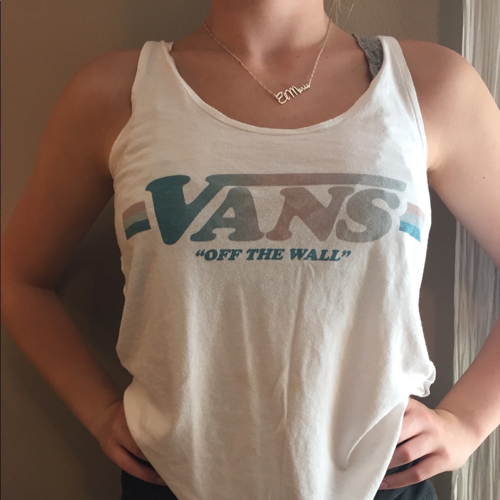 Vans off the walls tank top