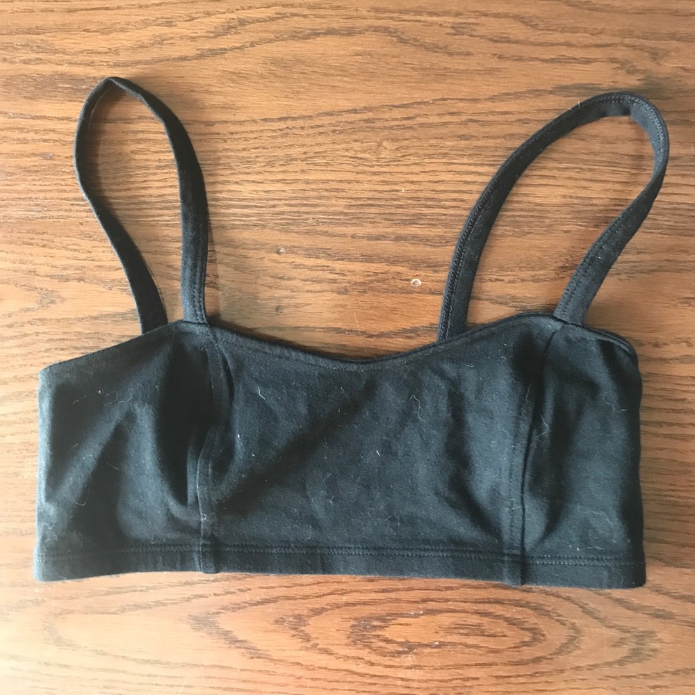 Express black bralette