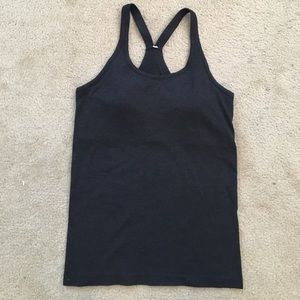 Lululemon black y tank