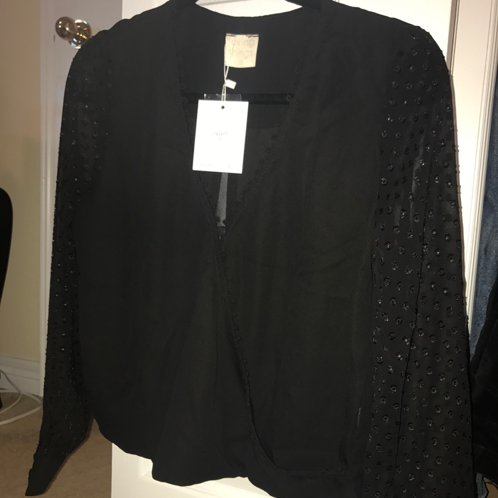 NWT Hello Molly Drum and Base Top Black