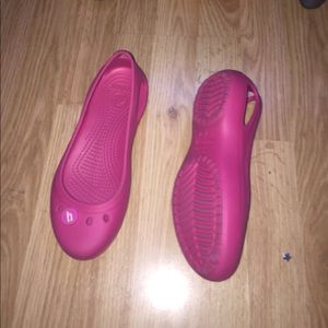 Pink CROCS