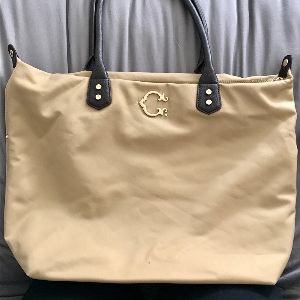 C Wonder Large Nylon Tote Bag