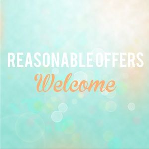 All reasonable offers considered.