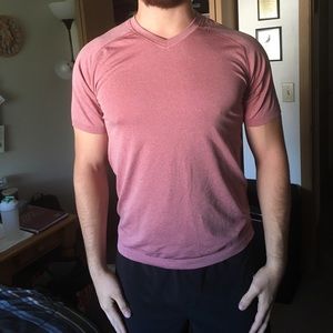 Lululemon v-neck workout shirt