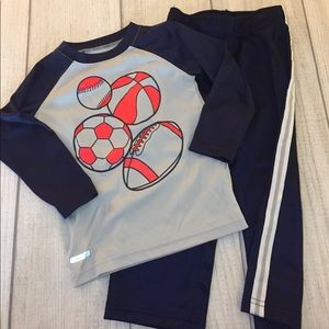 Boys 2T Athletic Outfit