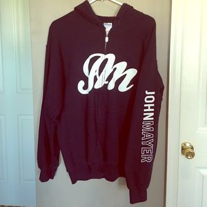 Official John Mayer Zip Up Hoodie