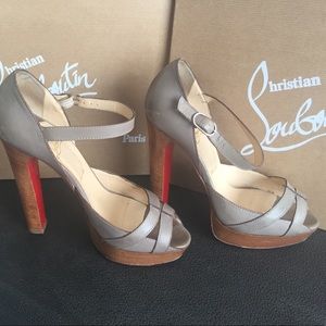 Christian Louboutin Quepi Reci 140  AUTHENTIC