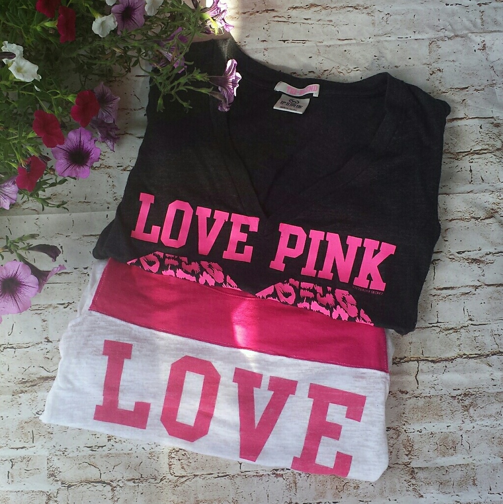 Pink VS Pink and Black Tshirt Bundle
