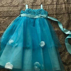 Teal dress