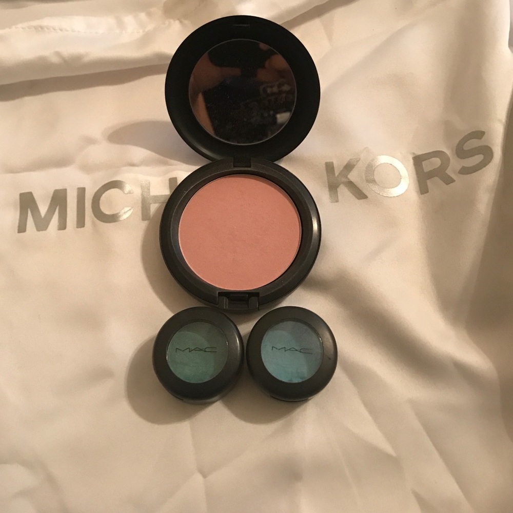 Mac beauty powder and eye shadows