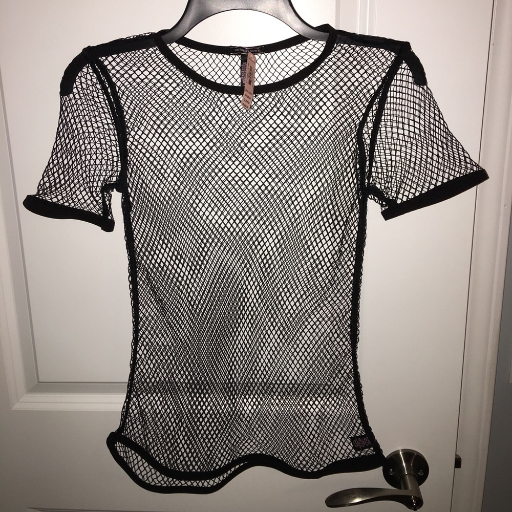 VS Netted T-Shirt Cover Up. Size XS/S.