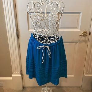 Tropical Blue Skirt. Brand: Caslon, Large.