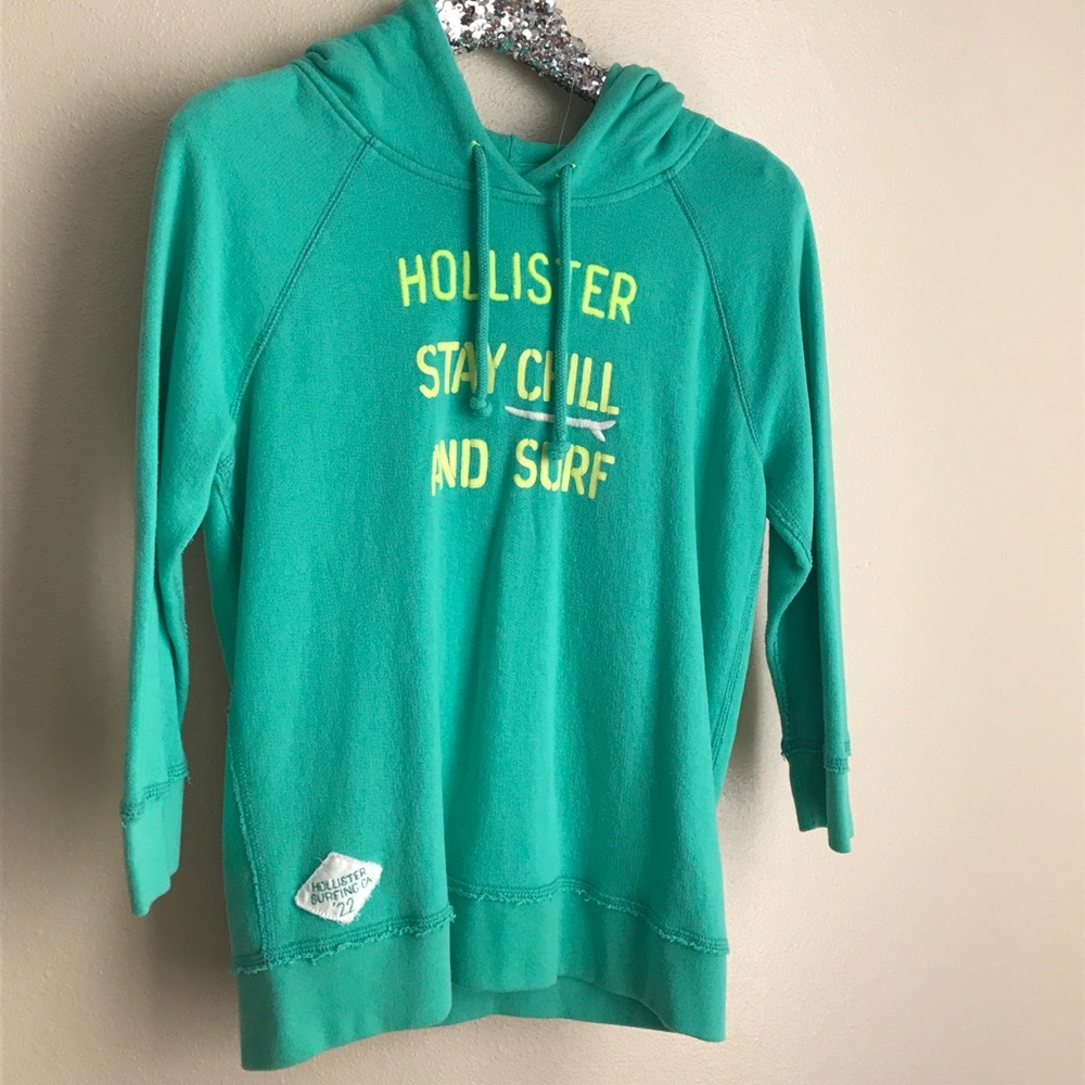 Teal hoodie
