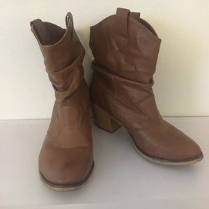 Brown boots