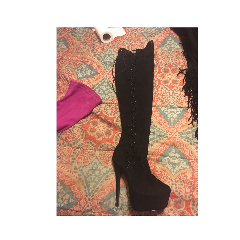 Thigh high boots