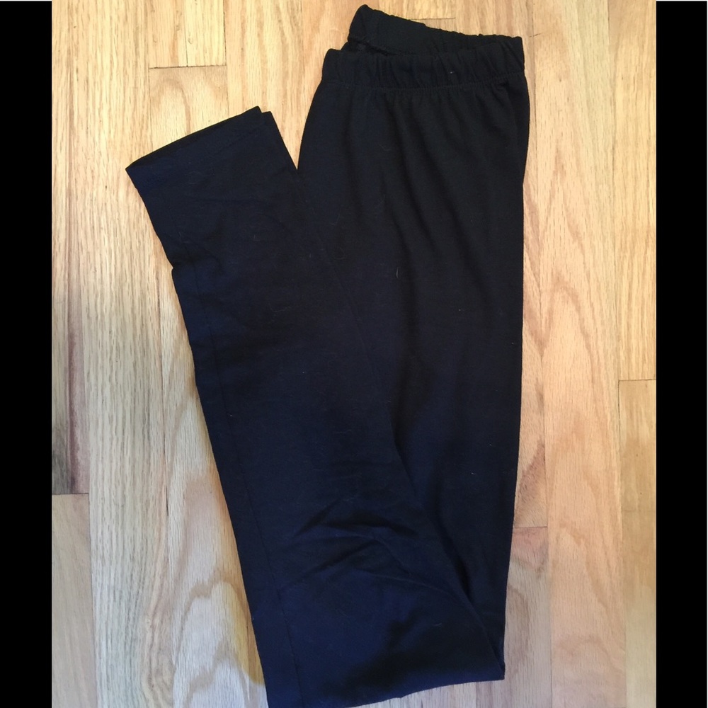 Black Lularoe leggings OS