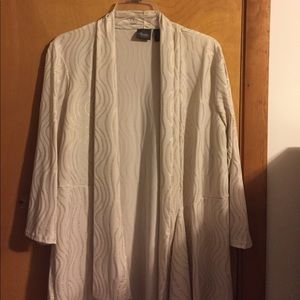 Cream and gold blazer