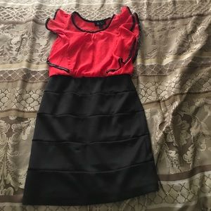 Red dress