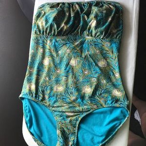 Liberty of London one piece bathing suit size L