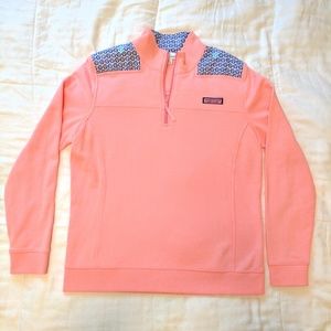 Pink Quarter Zip