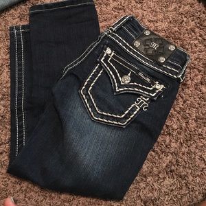 miss me cuffed capri