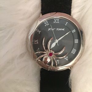 Betsy Johnson Spider Watch