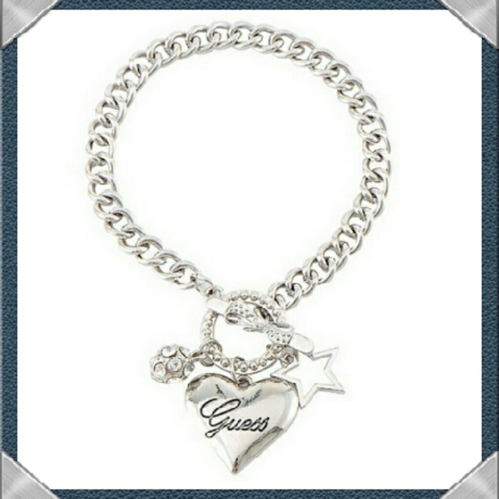 B1G1! Guess toggle charm bracelet!