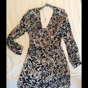 Parker open back dress