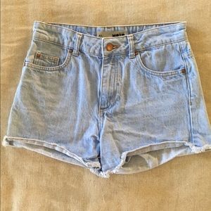 Topshop denim shorts