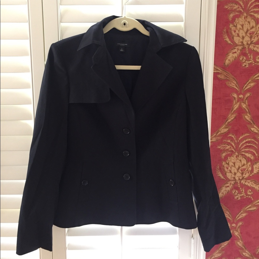 Ann Taylor black suit