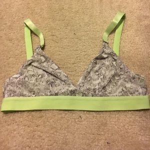Unlined bra