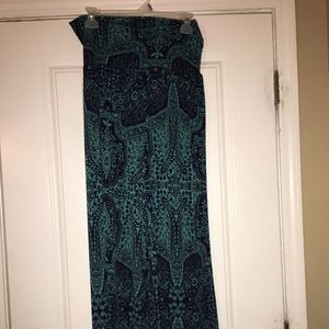 Dark Teal and Navy Palazzo 👖