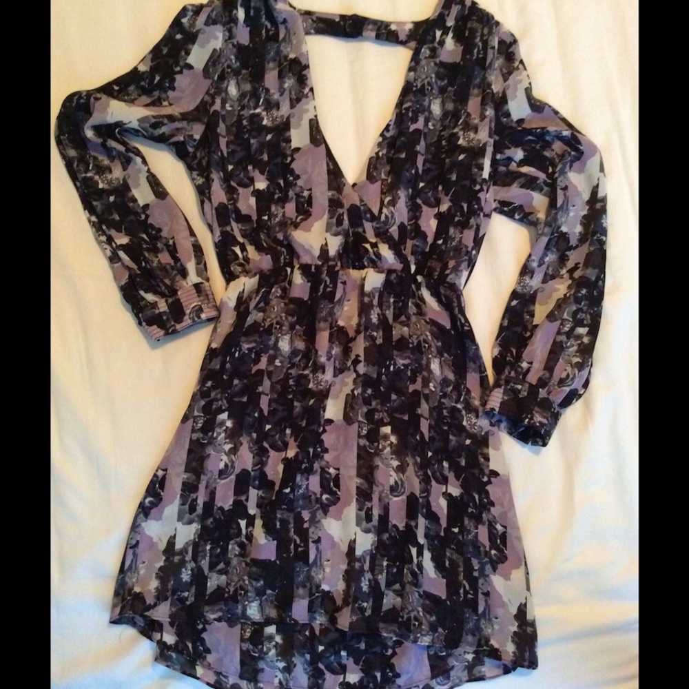 Parker open back dress