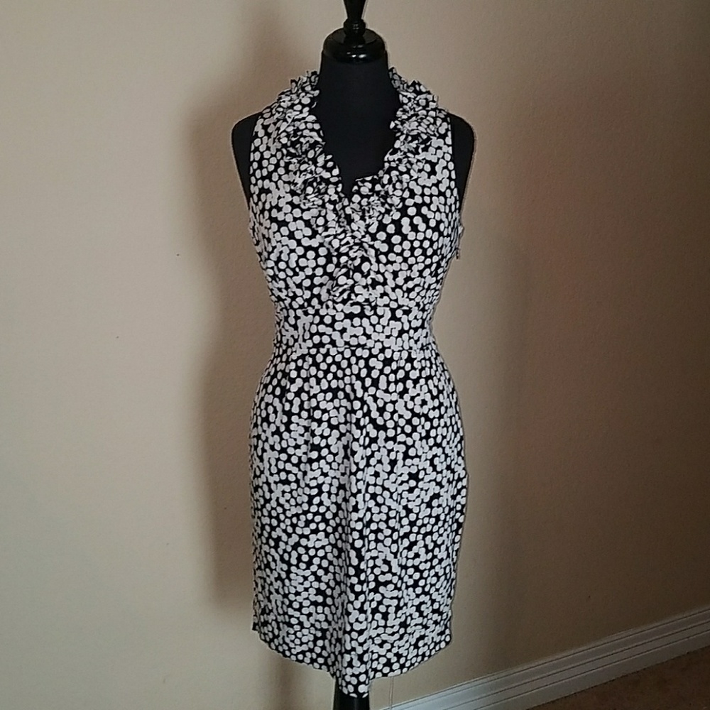 Black and white dress