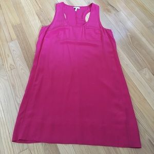Pink 100% silk tunic dress