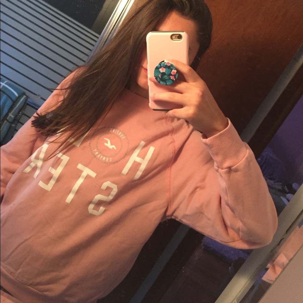 Hollister logo sweatshirt
