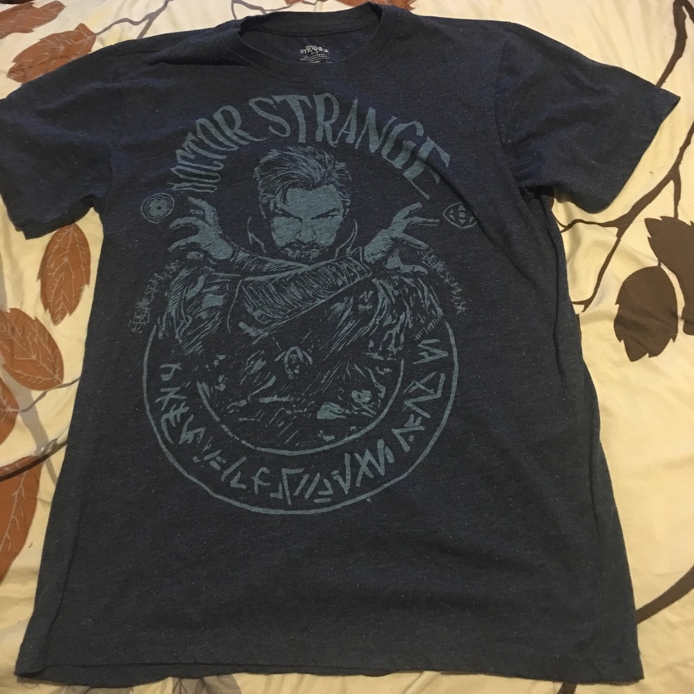 Boys Dark Blue "DOCTOR STRANGE" T Shirt Size M