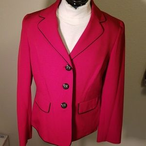 KASPER RED BLAZER