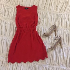 Red dress