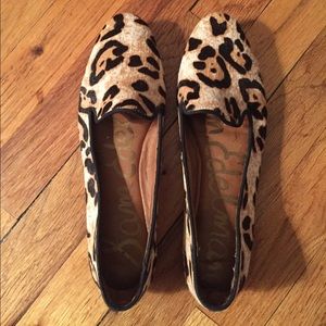 Sam Edelman leopard printed flats