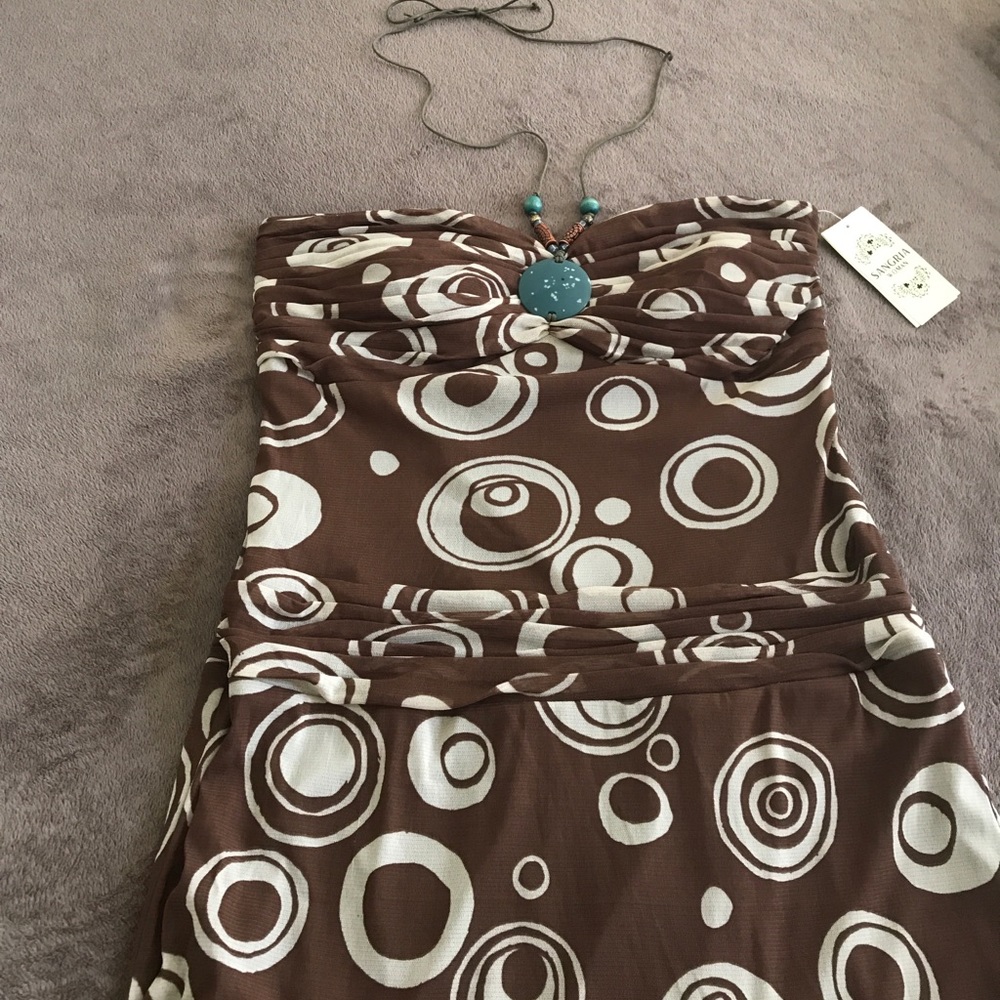 Sangria Woman's Strapless Dress